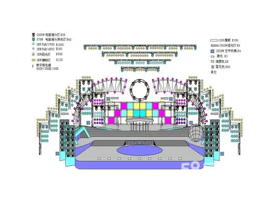 南充灯光舞美搭建香蕉视频一级片制作施工安装